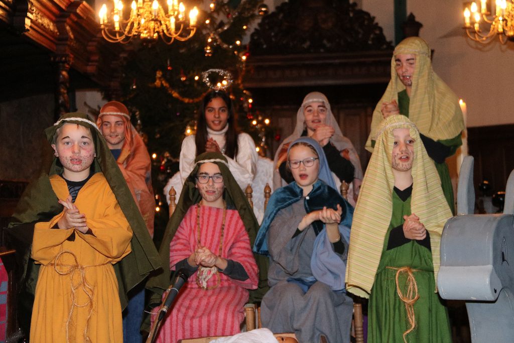 33e kerstzangdienst geslaagd ondanks ontbreken vast onderdeel