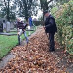 Herfst bedekt Marsum