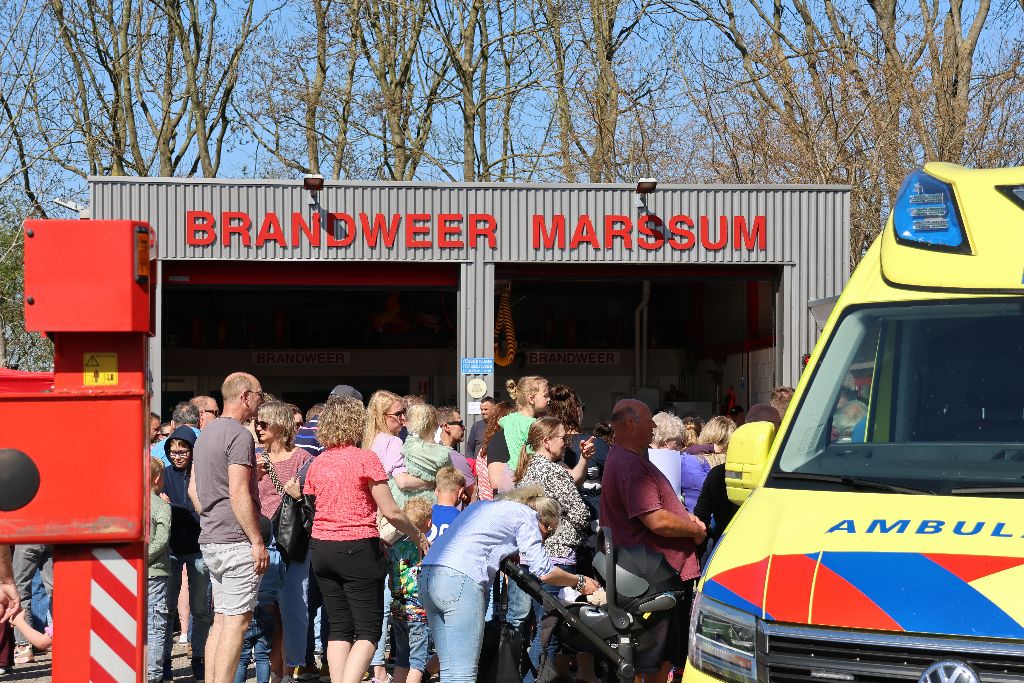 Honderden belangstellenden op open dag brandweer