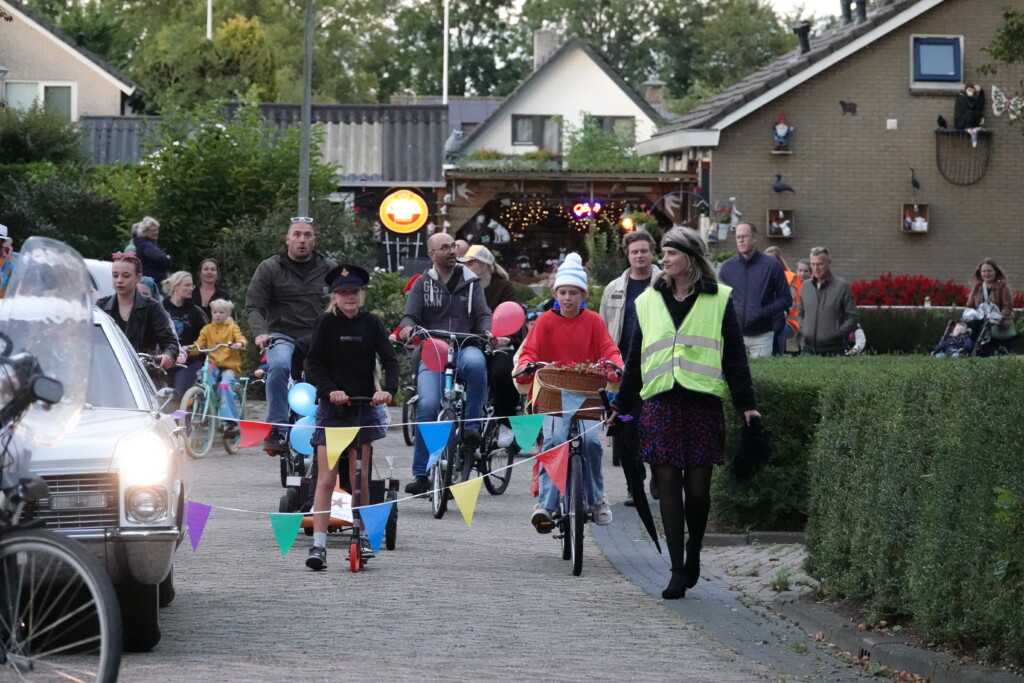 Verklede parade in Hollywoodstijl