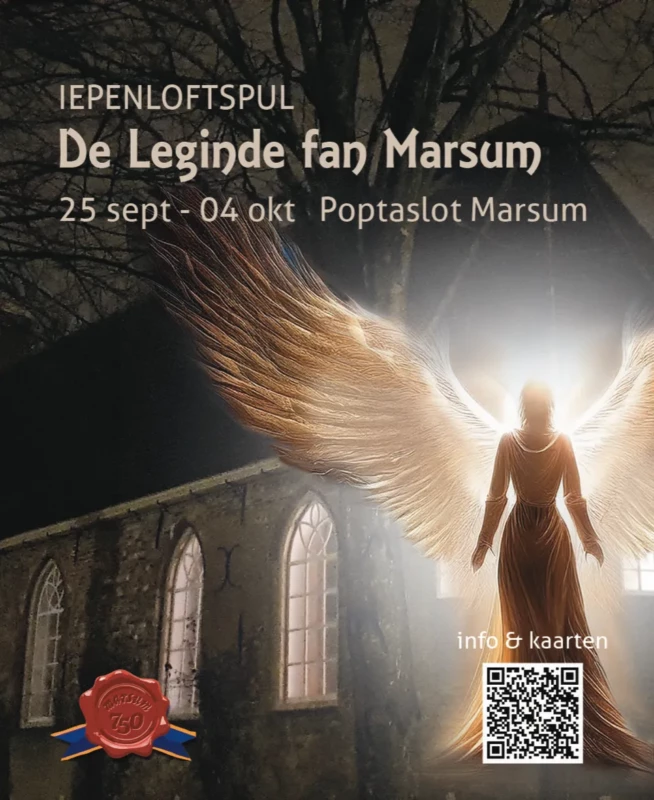 Voorstelling vanavond (3 oktober) van Iepenloftspul De Leginde fan Marsum wordt verplaatst