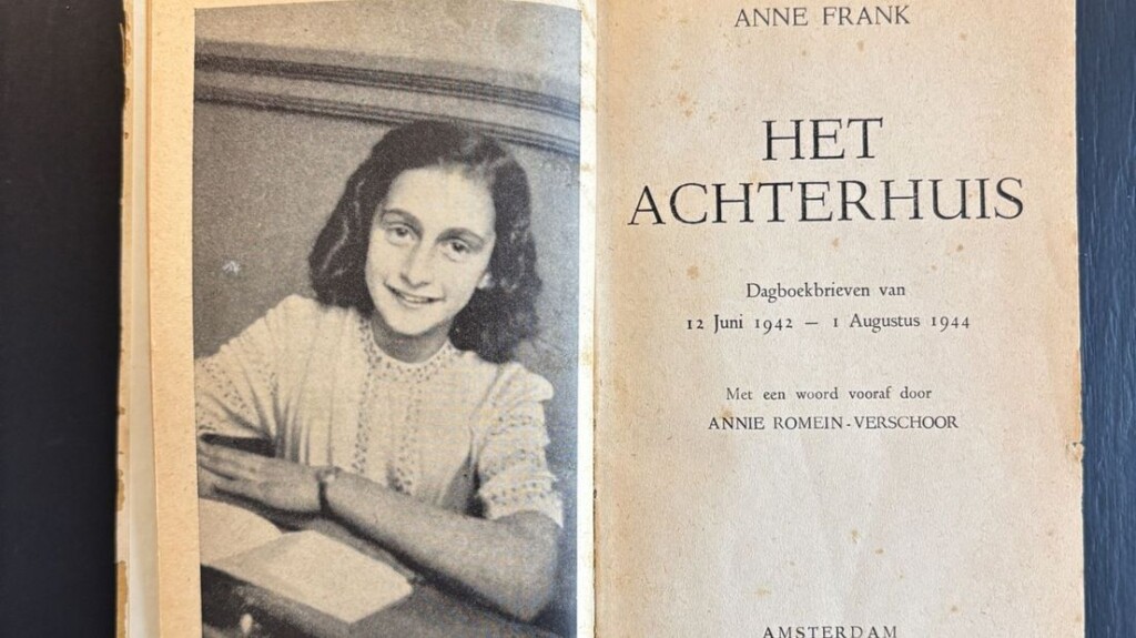 Marsumer vindt eerste druk van Het Achterhuis