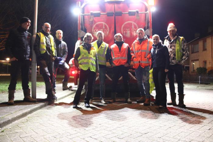 14 januari eerstvolgende ophaalronde oud papier