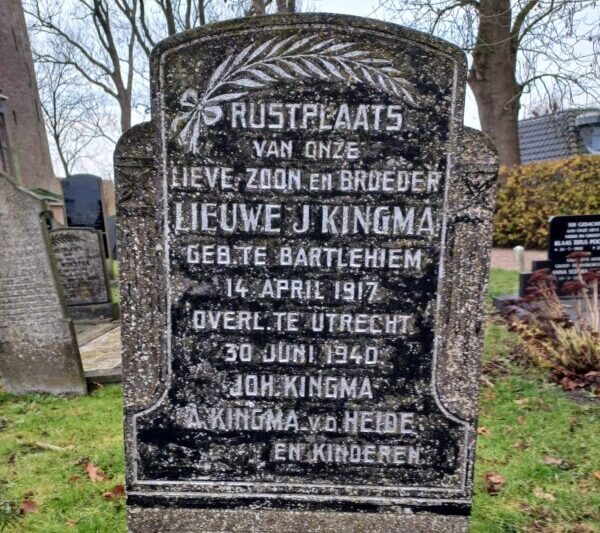 Herbegrafenis Lieuwe Kingma