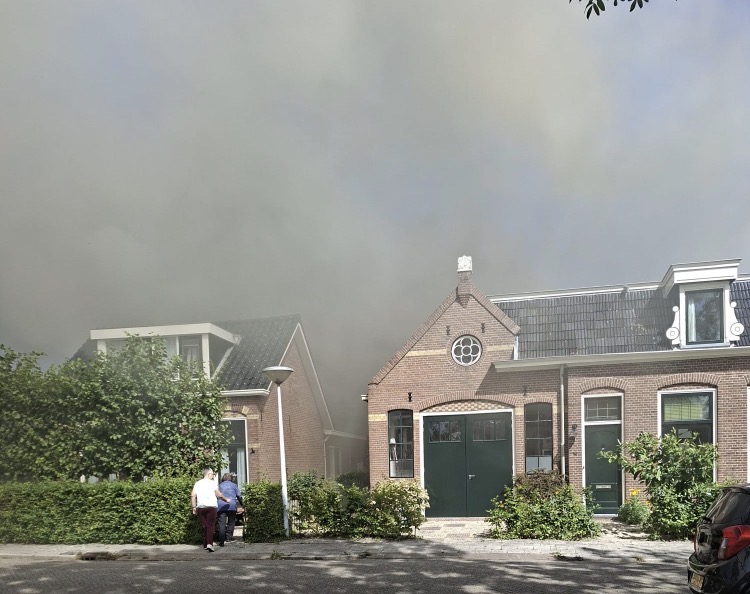 Wederom schuurbrand in Marsum